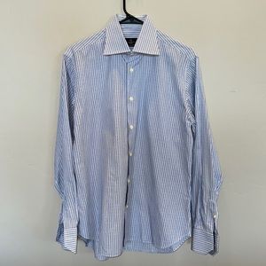 ITALIAN Eredi Pisano - Men’s Dress Shirt - Unique Design - Size 15.5